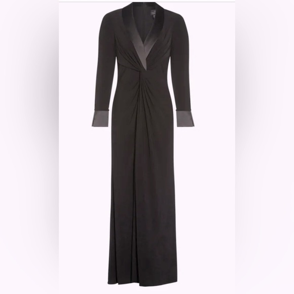 Adrianna Papell Dresses & Skirts - Floor length tuxedo dress.